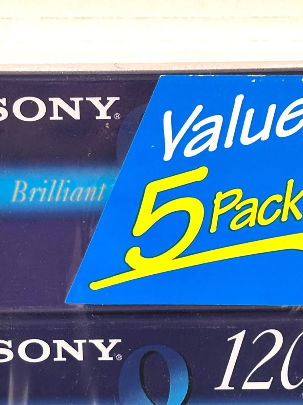 Sony P6-120PM 120 Minutes, 8mm Video Cassette Pack of 5 Factory Sealed New